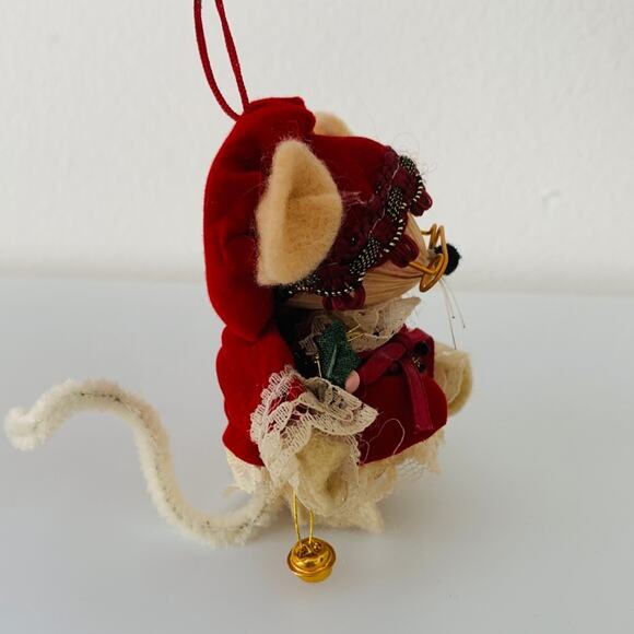 1990 Kurt Adler Mouse Ornament - Picture 3 of 9
